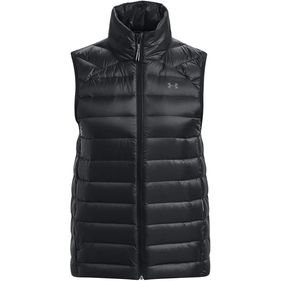 Women's Under Armour Women's Solid Patterned Gilet in Black - Image 1