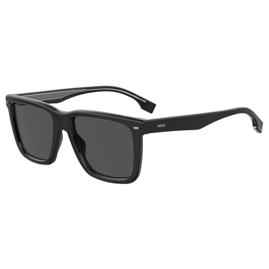 Accessories Boss Square Full Rim Sunglasses in Black Ruthenium - Image 1
