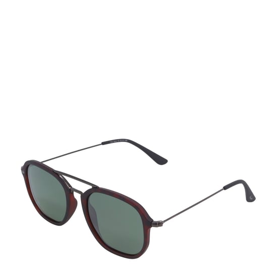 Accessories Prive Revaux R The Dale Double Bridge Rectangle Sunglasses in Brown - Image 1