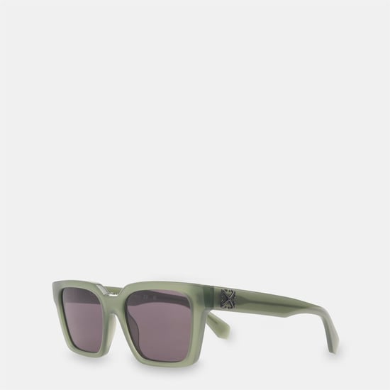 Accessories Off White Off Branson Sun in Olive Green - Image 1