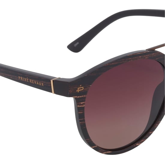 Accessories Prive Revaux R The Texan Round Full Rim Sunglasses in Brown - Image 3