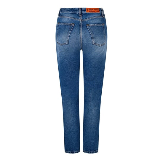 Women's Heron Preston Five Pocket Design Slim Jeans in Vintage Blue - Image 2