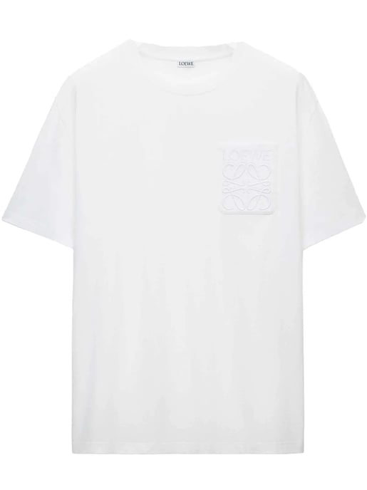 Pocket Logo T-Shirt in White - Image 1