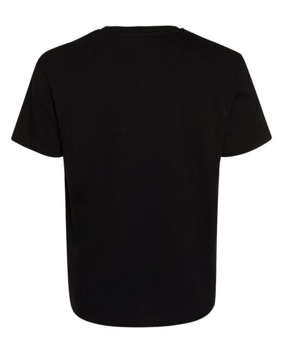 Logo Print T-shirt in Black - Image 3