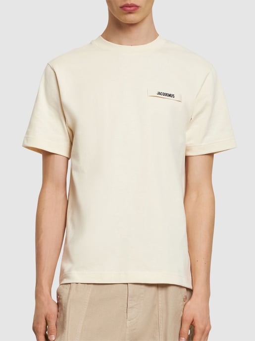The Gros Grain T-Shirt in Yellow - Image 1
