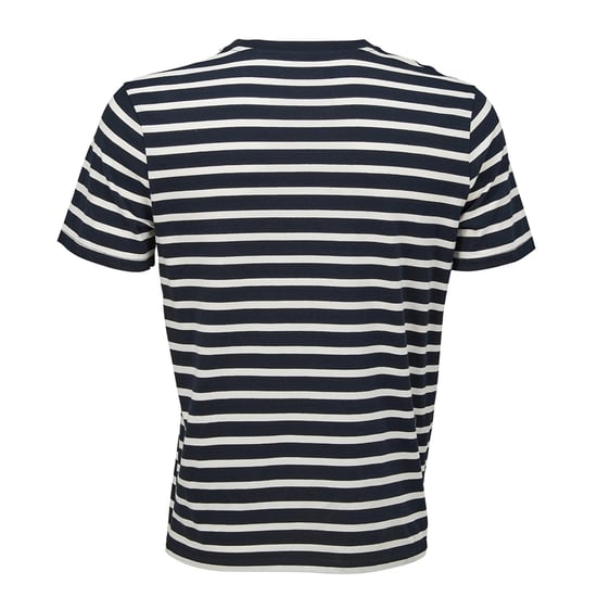 Russell Heren Authentiek Piqué Poloshirt (Navy/Off Wit) - Image 2