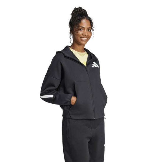 Women's adidas W Z.N.E. Fz Ld99 in Black - Image 6