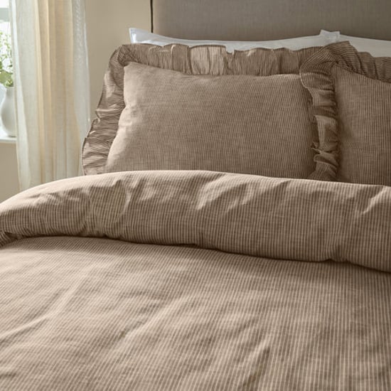 Wylder Margot 100% Cotton Duvet Cover Set, Mole - Image 2