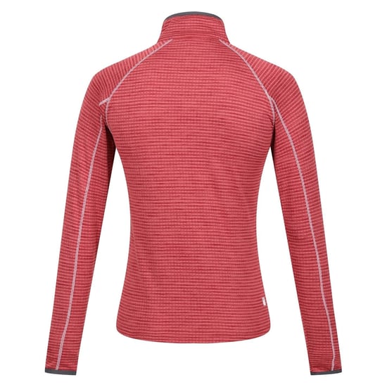 Women's Regatta Yonder Stitched Funnel Neck Raglan Sleeve Sweatshirt in Mineral Red - Image 2