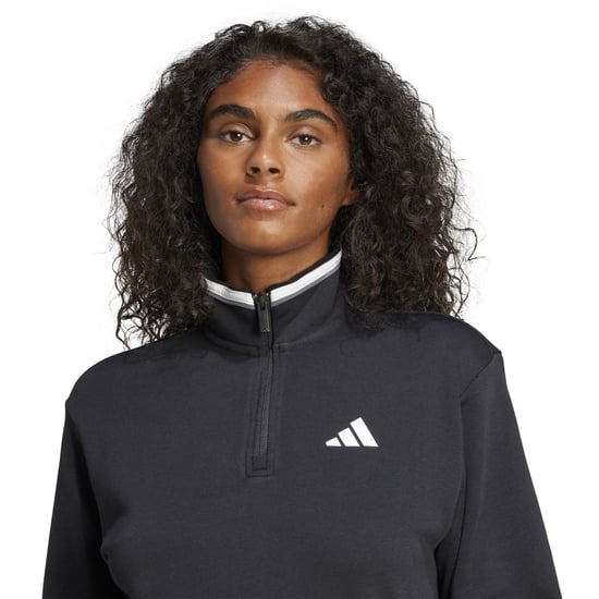 Women's adidas Cb 14zip in Black - Image 4
