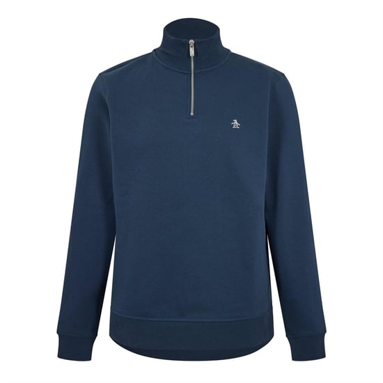 Men's Original Penguin Quarter Zip in Yale - Image 1