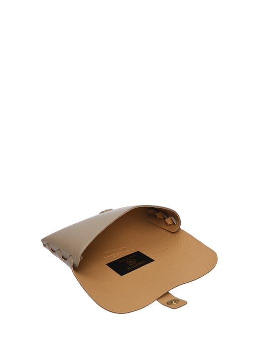 Roberta M Beige solglasögonfodral läder - Image 3