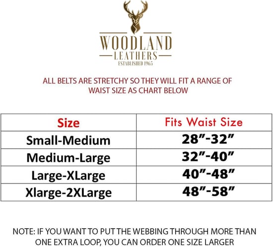 Woven Stretchy Belt - Braided Elastic Waist Belt for Men & Women in White/Navy - Image 5