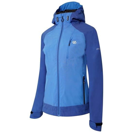 Women's Dare 2b Era Waterproof Jacket in StrBlu/SpcBl - Image 4