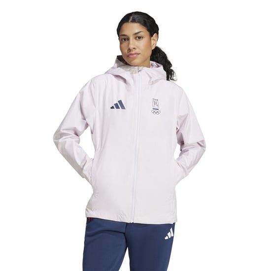 Women's adidas Noc Pl Jacketw in Almost Pink - Image 2