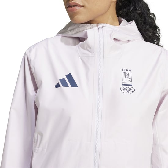 Women's adidas Noc Pl Jacketw in Almost Pink - Image 5