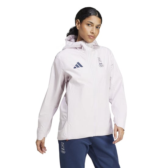 Women's adidas Noc Pl Jacketw in Almost Pink - Image 6
