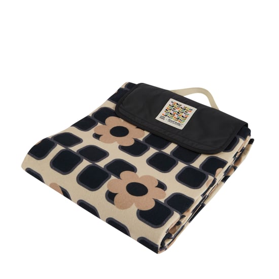 Regatta Orla Kiely Printed Picnic Blanket (Monochrome) - Image 3