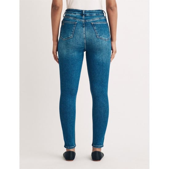Women's Nobodys Child Skinny Jean in Denim - Image 2