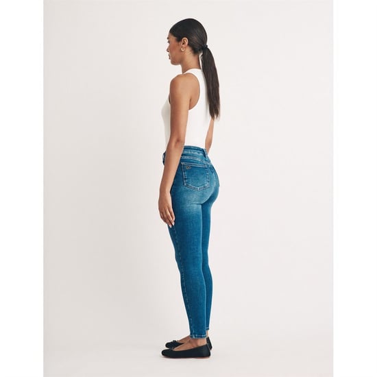 Women's Nobodys Child Skinny Jean in Denim - Image 3