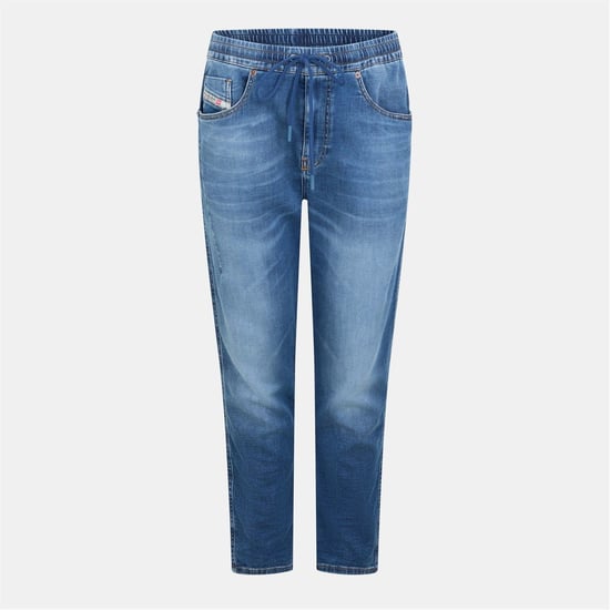 Women's Diesel Fyza Jog Pant jn in Blue Denim - Image 1