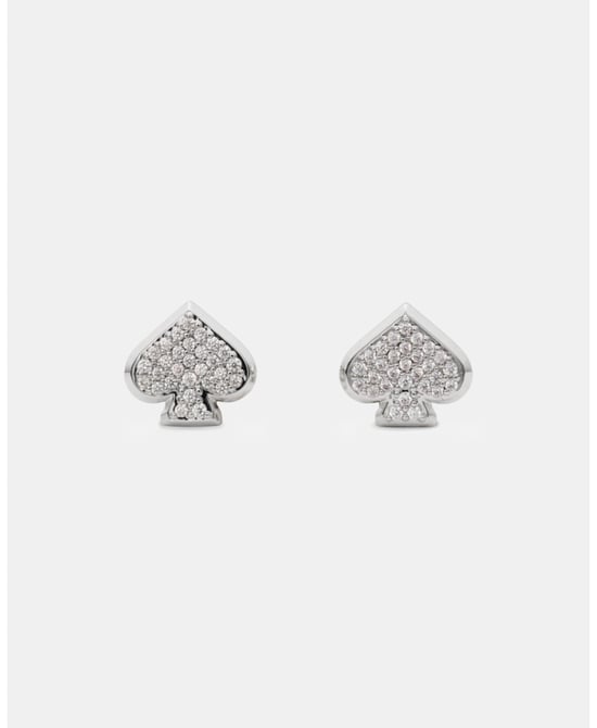 Everyday Spade Pavé Studs - Image 1