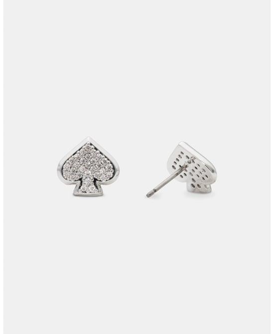 Everyday Spade Pavé Studs - Image 2