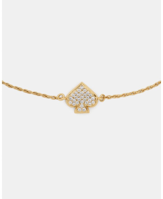 Everyday Spade Pave Slider Bracelet - Image 2