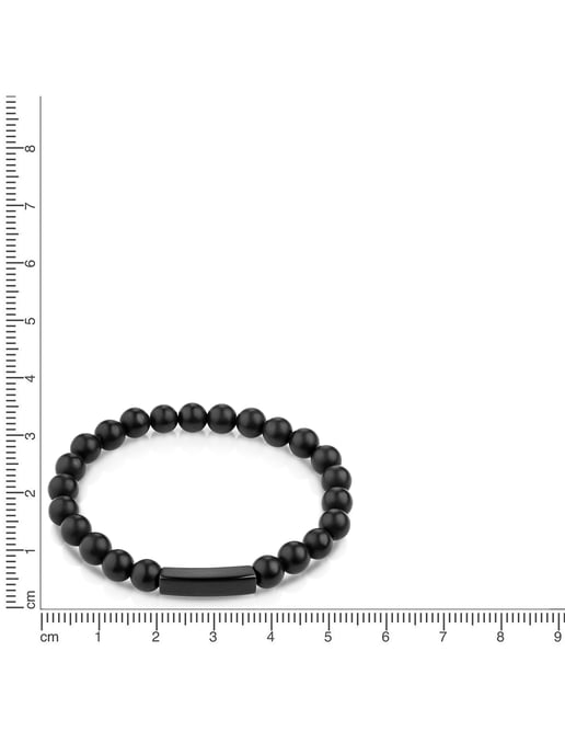 Zeeme Stainless Steel Bracelet Stainless steel PVD black - Image 2