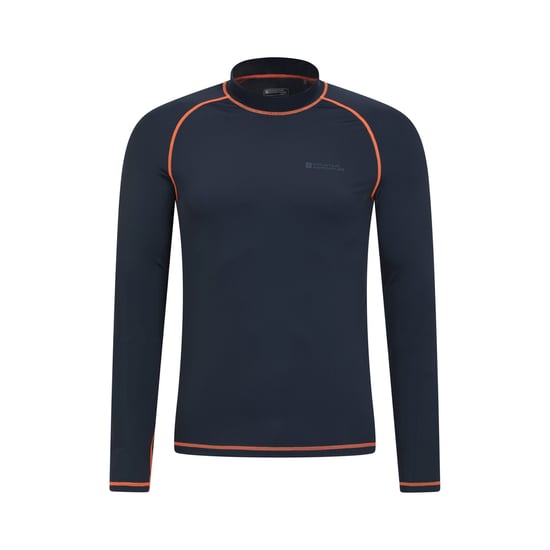 Mountain Warehouse Mens Long-Sleeved Rash Guard (Indigo) - Image 1