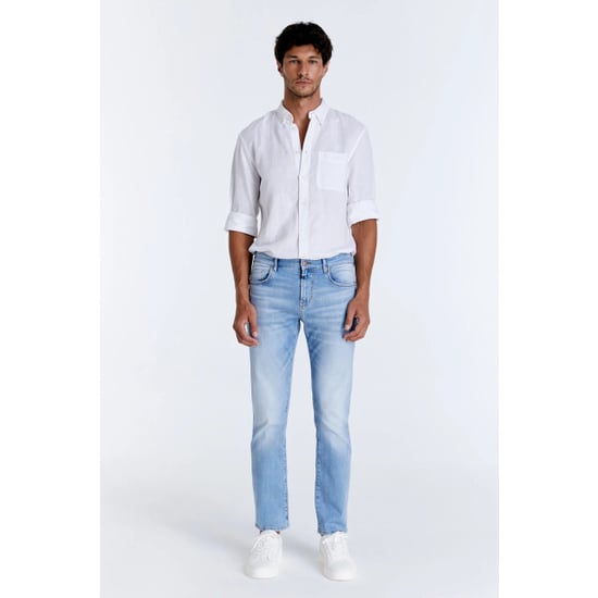 Cup of Joe Lance heren straight-fit jeans light blue - Image 2