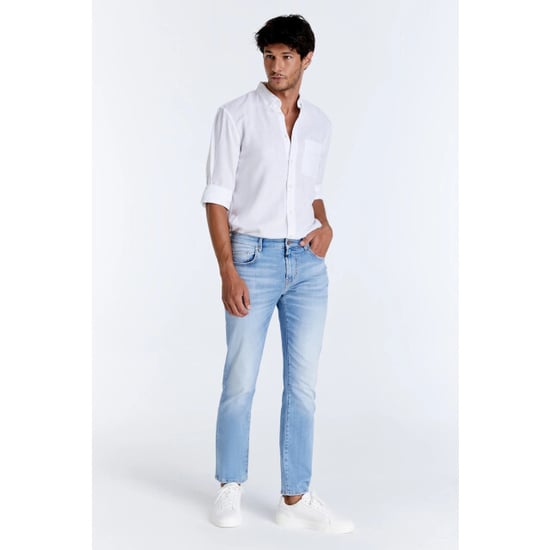 Cup of Joe Lance heren straight-fit jeans light blue - Image 5