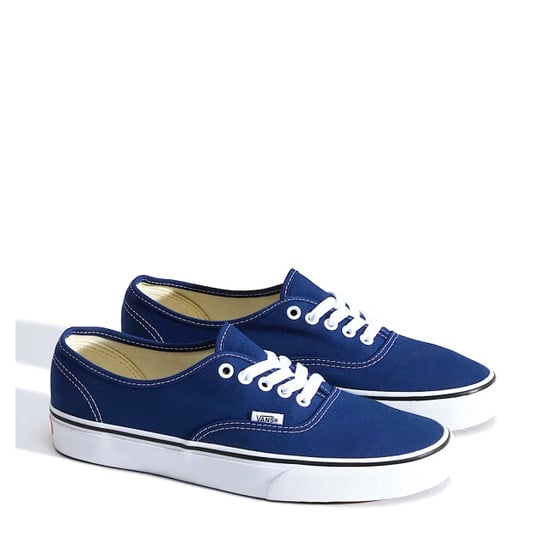 Vans Authentic Canvas Navy Trainers - Image 4
