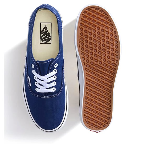 Vans Authentic Canvas Navy Trainers - Image 5