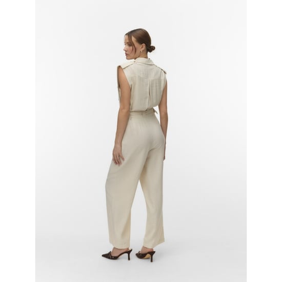 Vero Moda Vmkamaya sl jumpsuit wvn btq beige - Image 3
