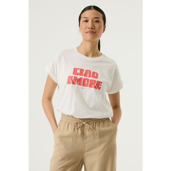 Garcia Jeans dames tops t-shirts 4339.02.0135 off-white - Image 3