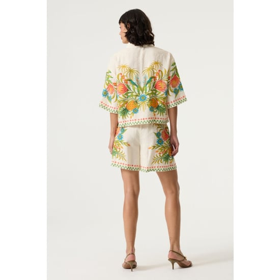 Garcia Jeans dames blouses 4319.08.0007 ecru dessin - Image 2