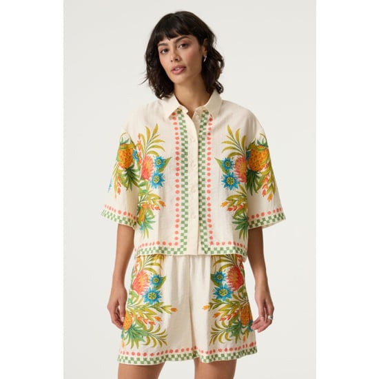 Garcia Jeans dames blouses 4319.08.0007 ecru dessin - Image 4