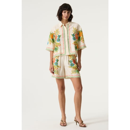 Garcia Jeans dames blouses 4319.08.0007 ecru dessin - Image 5