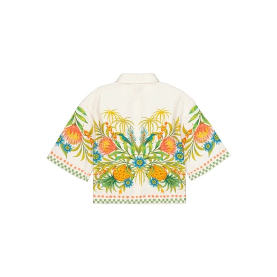 Garcia Jeans dames blouses 4319.08.0007 ecru dessin - Image 6