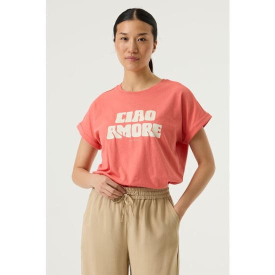 Garcia Jeans dames tops t-shirts 4339.42.0014 koraal - Image 4