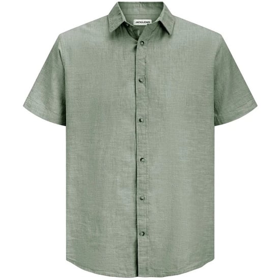 Jack & Jones Jjesummer linen blend shirt ss sn army - Image 1
