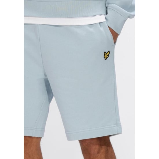 Lyle and Scott Plaimn sweat short licht - Image 2