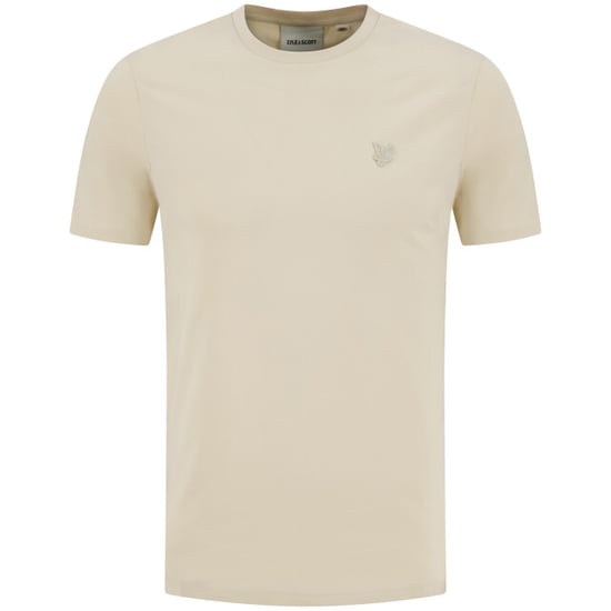 Lyle and Scott Super fine t-shirt zand - Image 1