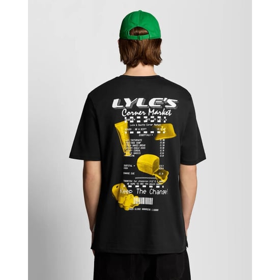 Lyle and Scott Receipt grafic t-shirt - - Image 2