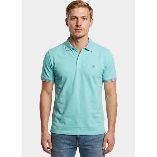 Bos Bright Blue Polo korte mouw cyril polo 26108cy32bo/4021 - Image 1