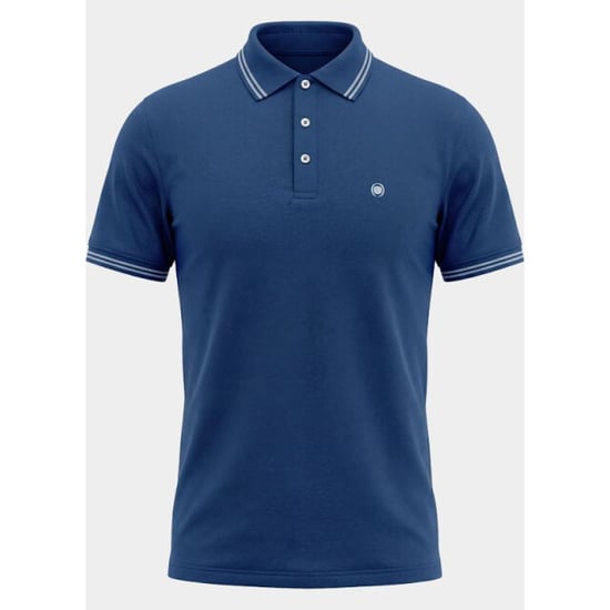Bos Bright Blue Polo korte mouw judson polo 26108ju27bo/4005 - Image 3