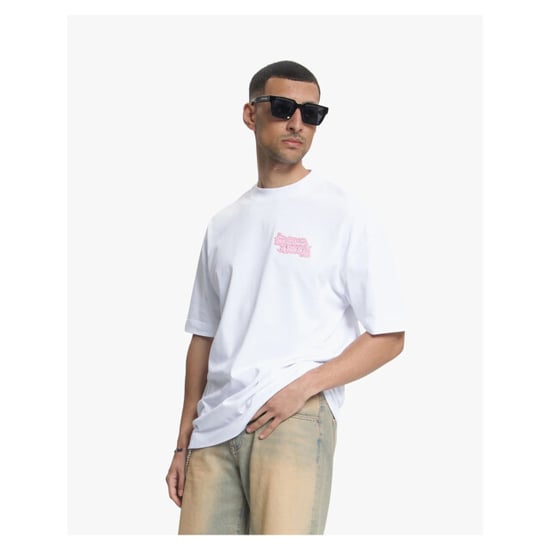 Croyez Homme Fleur heureuse t-shirt t-shirts crb30026019 - Image 3