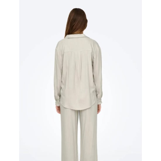 Jacqueline de Yong Jdycaya linen loose l/s shirt wvn d - Image 2