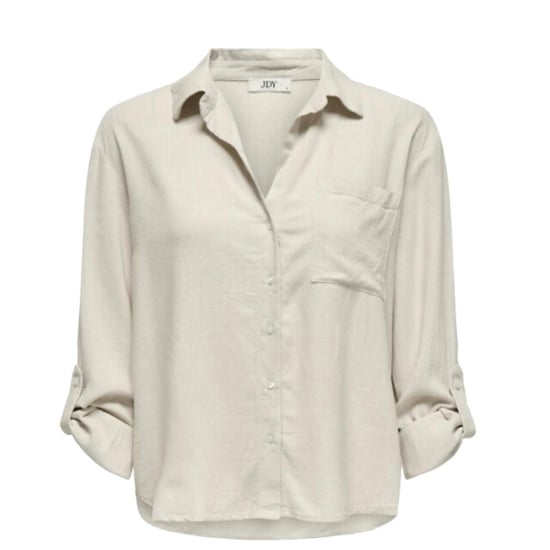 Jacqueline de Yong Jdycaya linen loose l/s shirt wvn d - Image 3
